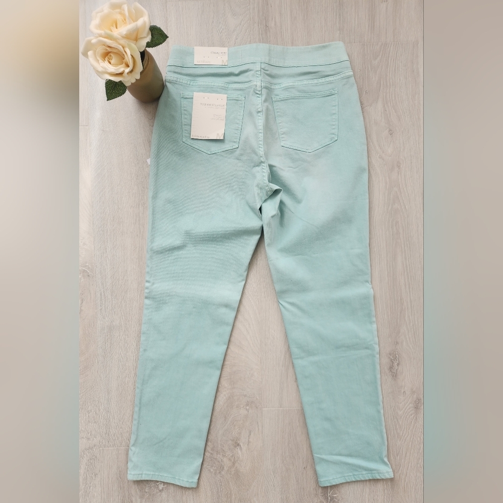 Soft Surroundings Straight Leg Jeans M - Picture 6 of 9
